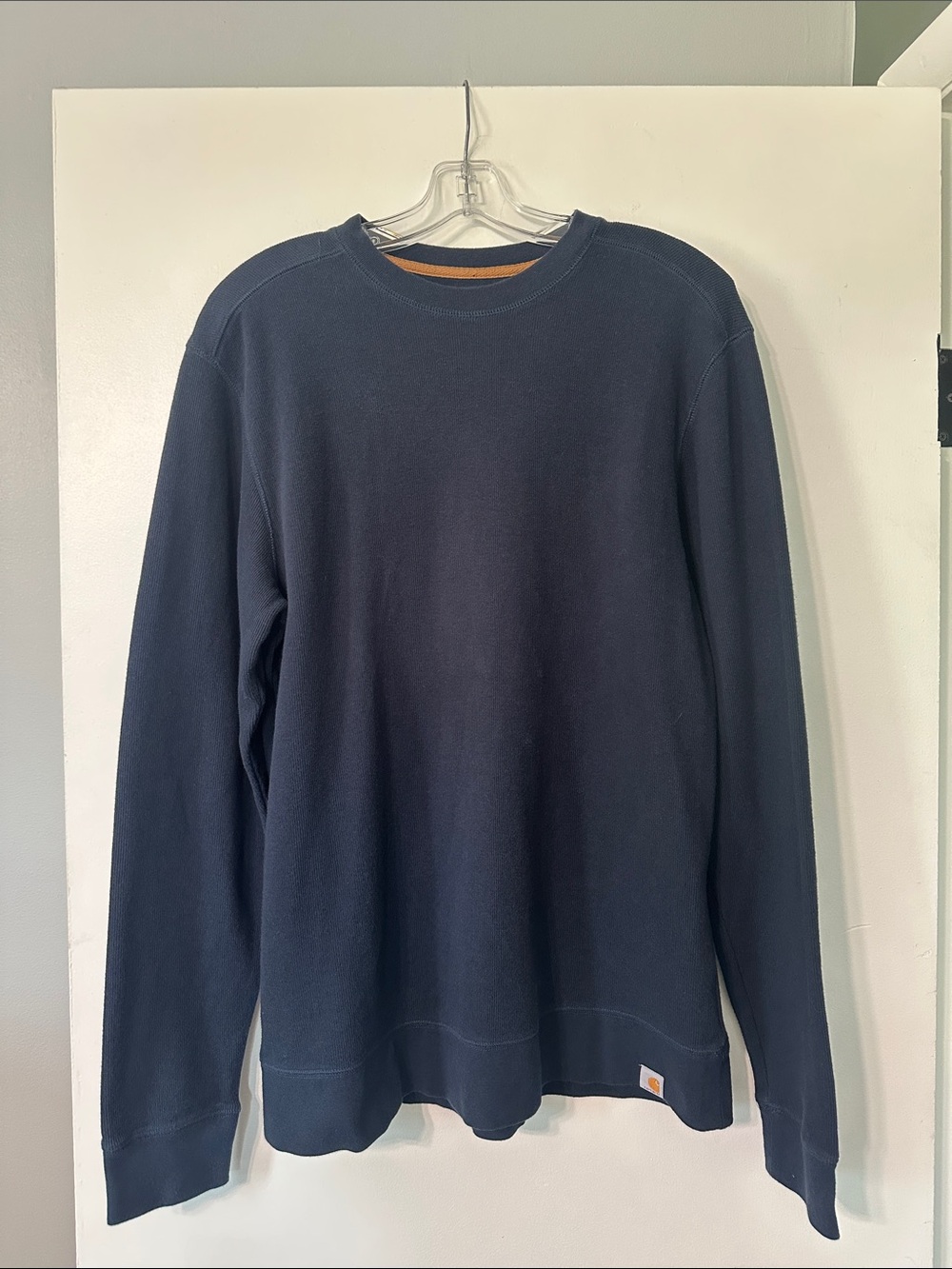 Carhartt Men's Medium Dark Navy Crewneck Sweatshirt
